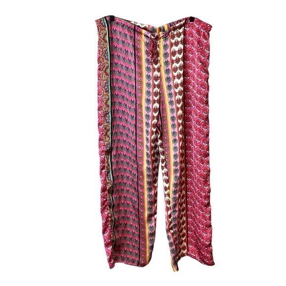 Josie Natori Boho Silky Drawstring Pajama Bottoms Pants Women’s XL - Picture 2 of 6